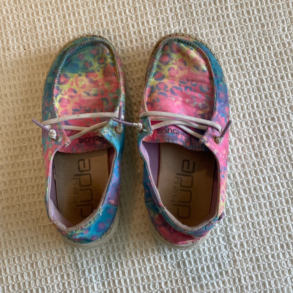Kids Hey Dude slip-ons size k13